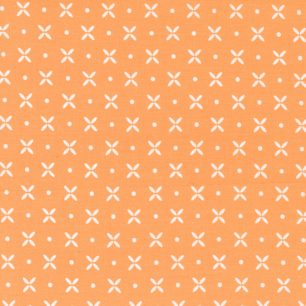 Simply Delightful Orange Peel Apricot by Sherri and Chelsi for Moda Fabrics 37641 22, 1/2 yard increments
