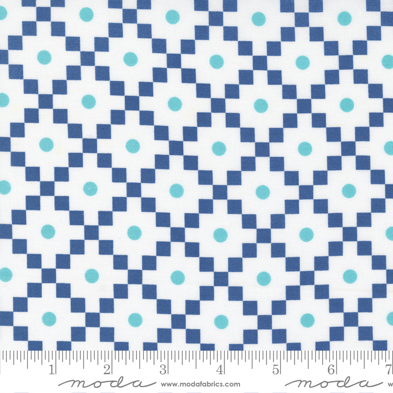 Simply Delightful Journey Blenders Nautical Blue by Sherri and Chelsi for Moda Fabrics 37643 32, 1/2 yard increments