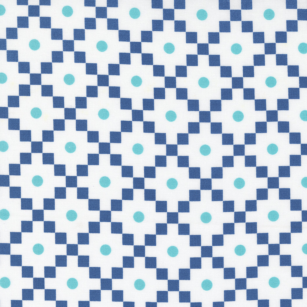 Simply Delightful Journey Blenders Nautical Blue by Sherri and Chelsi for Moda Fabrics 37643 32, 1/2 yard increments