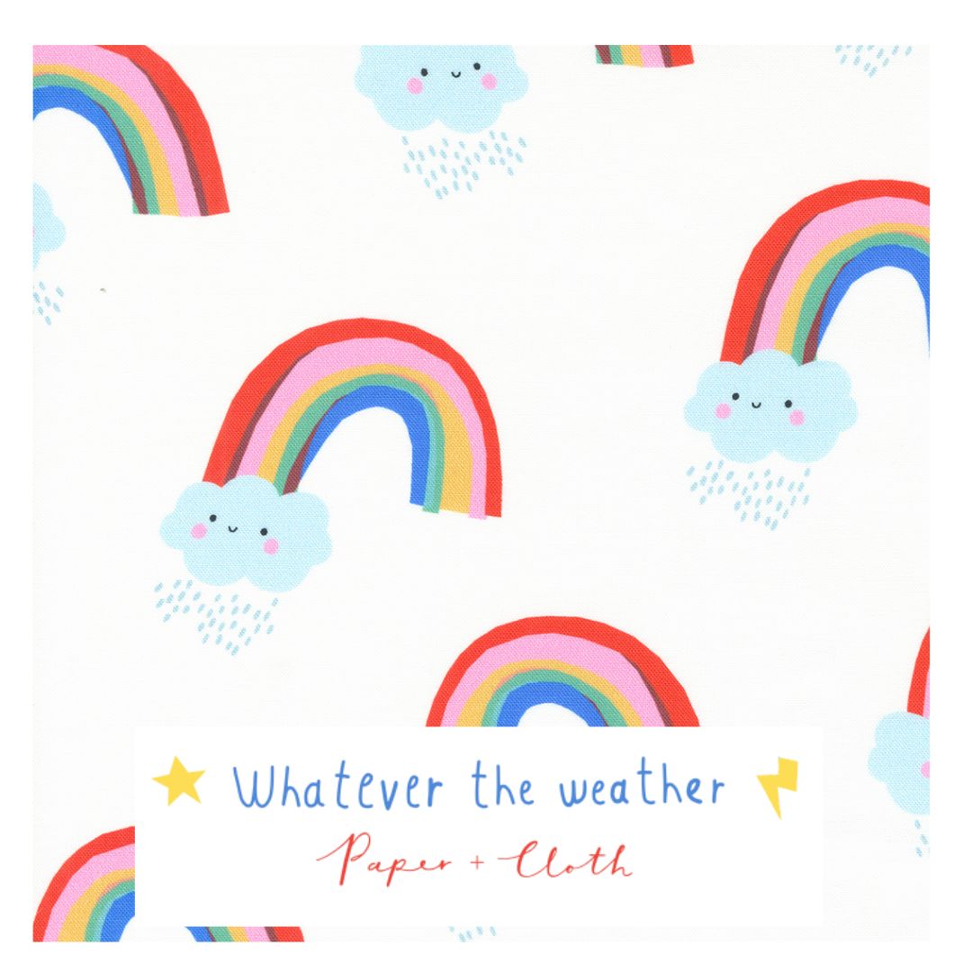 Whatever the Weather by Paper+Cloth for Moda Fabrics, Half Yard and Fat Quarter Bundles (8 fabrics)