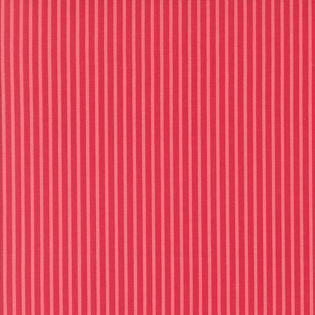 Summertime Simple Stripe Stripes Red by Camille Roskelley of Moda Fabrics 55324 12, 1/2 yard increments