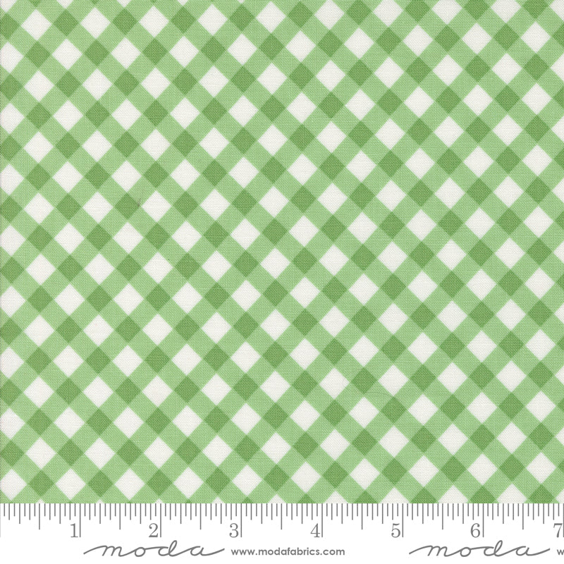 Summertime Picnic Checks and Plaids Green by Camille Roskelley of Moda Fabrics 55325 17, 1/2 yard increments