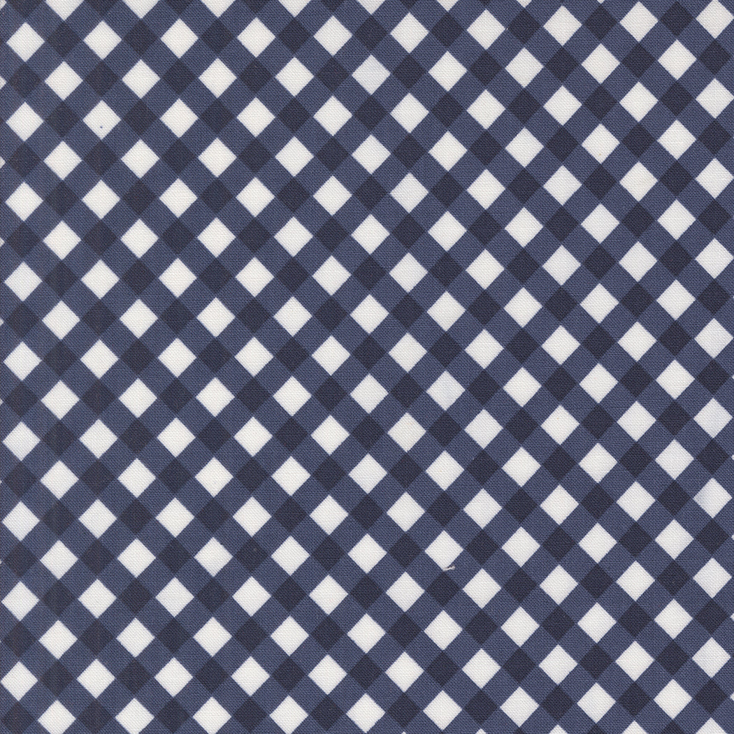 Summertime Picnic Checks and Plaids Navy by Camille Roskelley of Moda Fabrics 55325 20, 1/2 yard increments