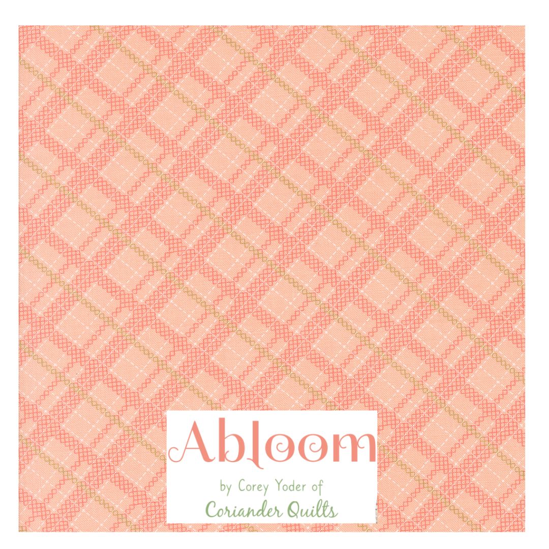 Abloom by Corey Yoder for Moda Fabrics, Half Yard and Fat Quarter Bundles (7 fabrics)