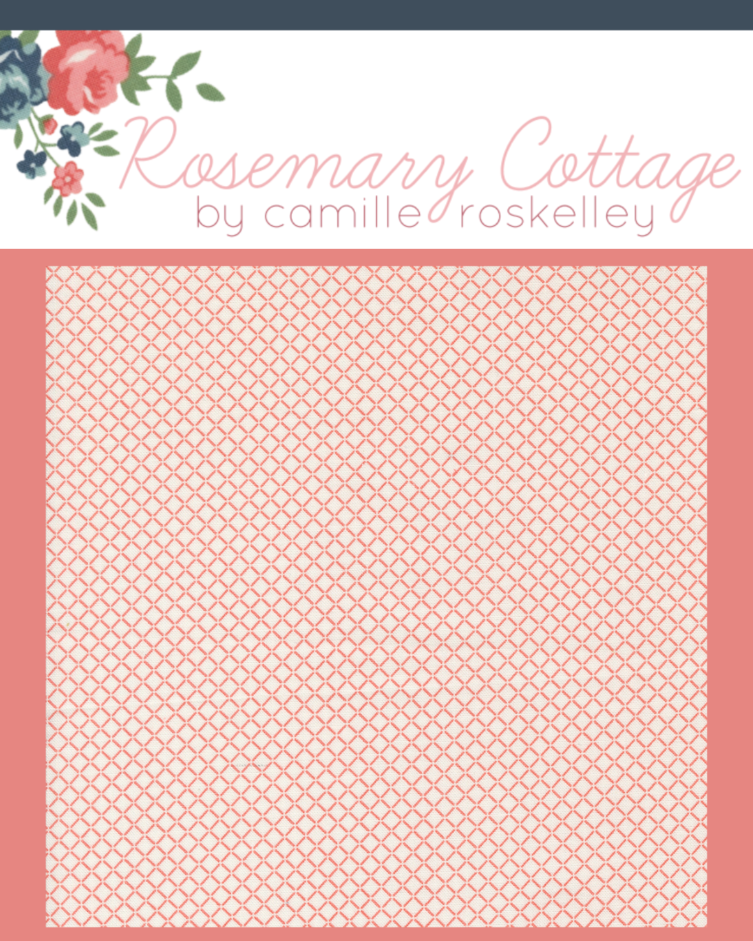 Rosemary Cottage Curated Bundle (5 fabrics) by Camille Roskelley for Moda Fabrics, Fat Quarter and Half Yard Options