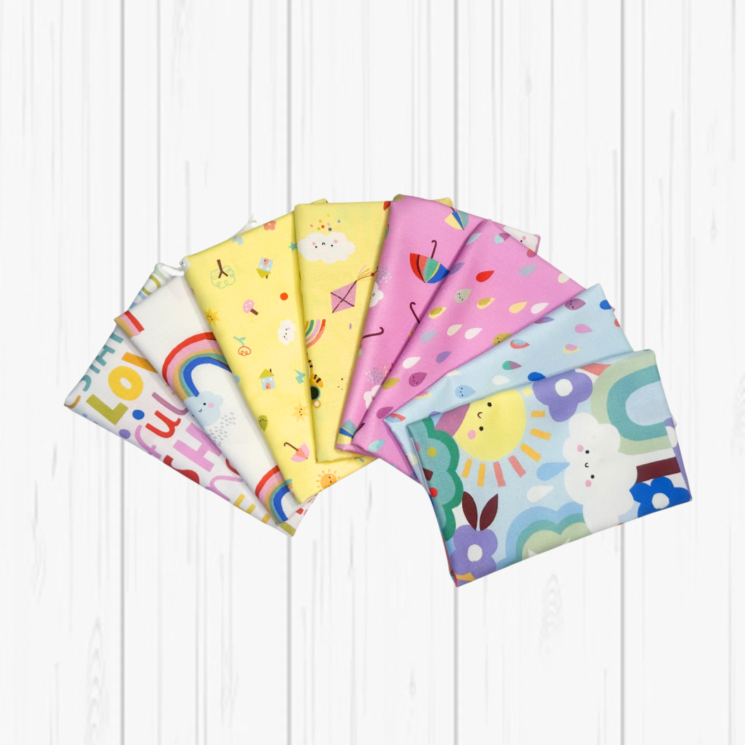 Whatever the Weather by Paper+Cloth for Moda Fabrics, Half Yard and Fat Quarter Bundles (8 fabrics)