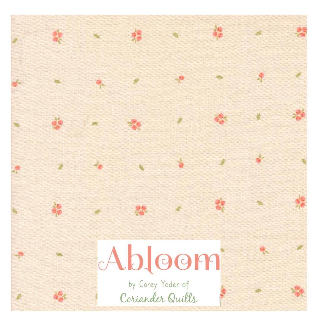 Abloom by Corey Yoder for Moda Fabrics, Half Yard and Fat Quarter Bundles (7 fabrics)
