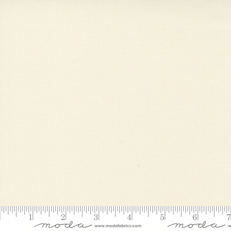 Bella Solids Charm Pack Ivory (42 5x5" squares) by Moda Fabrics 9900PP 60