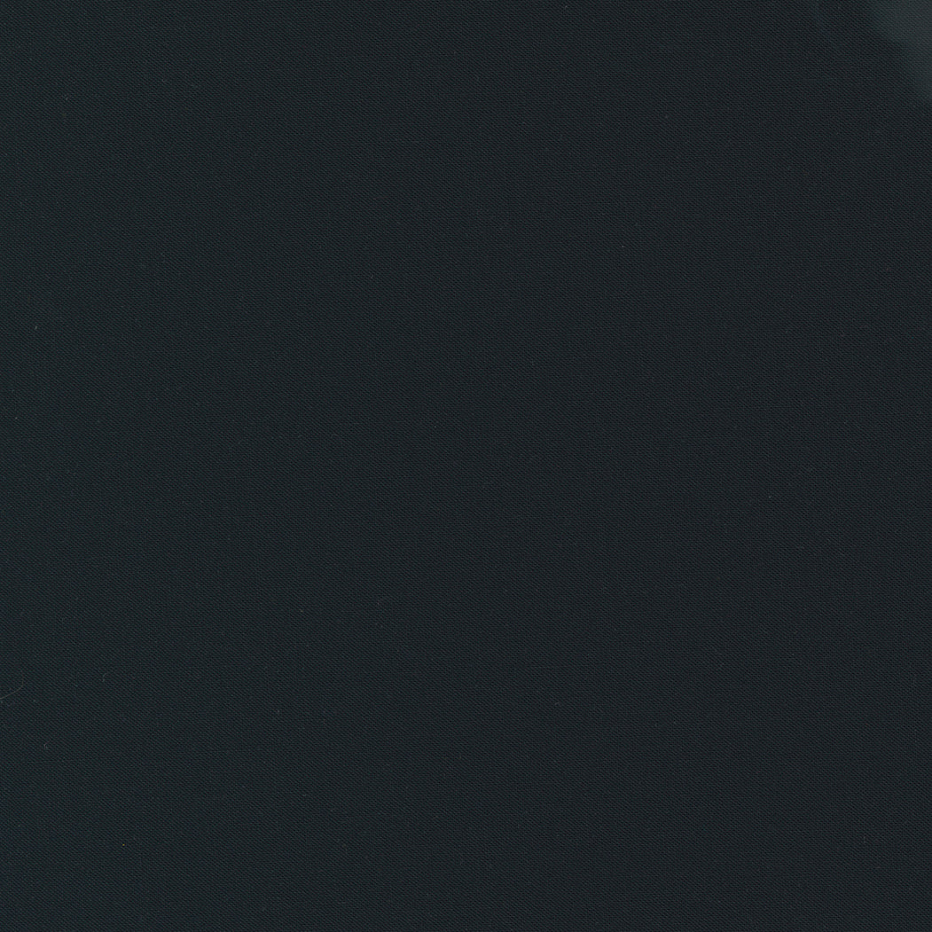 Moda Bella Solids Super Black Fabric, 9900 96, 1/2 yard increments