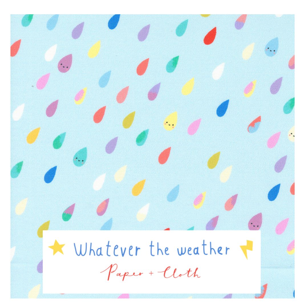 Whatever the Weather by Paper+Cloth for Moda Fabrics, Half Yard and Fat Quarter Bundles (8 fabrics)