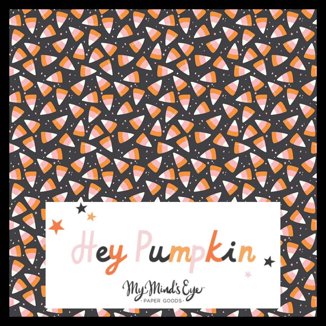 Hey Pumpkin by My Mind's Eye for Riley Blake Fabrics, Curated Half Yard and Fat Quarter Bundles (9 fabrics)