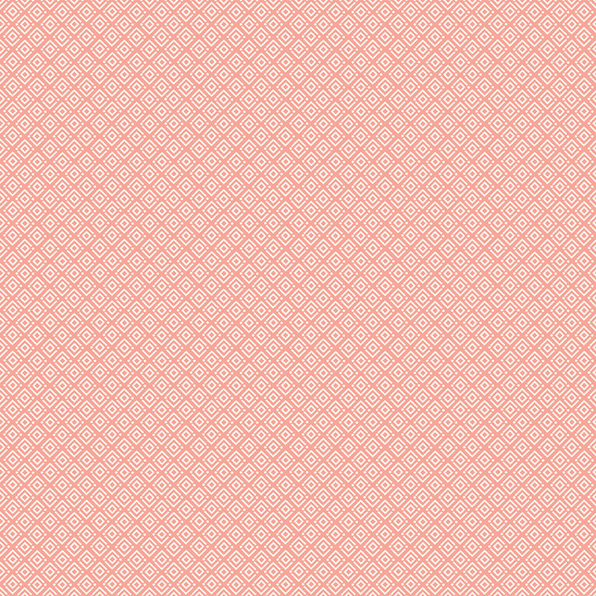 Hello Spring Geometric Coral for Riley Blake Fabrics C12963-CORAL
