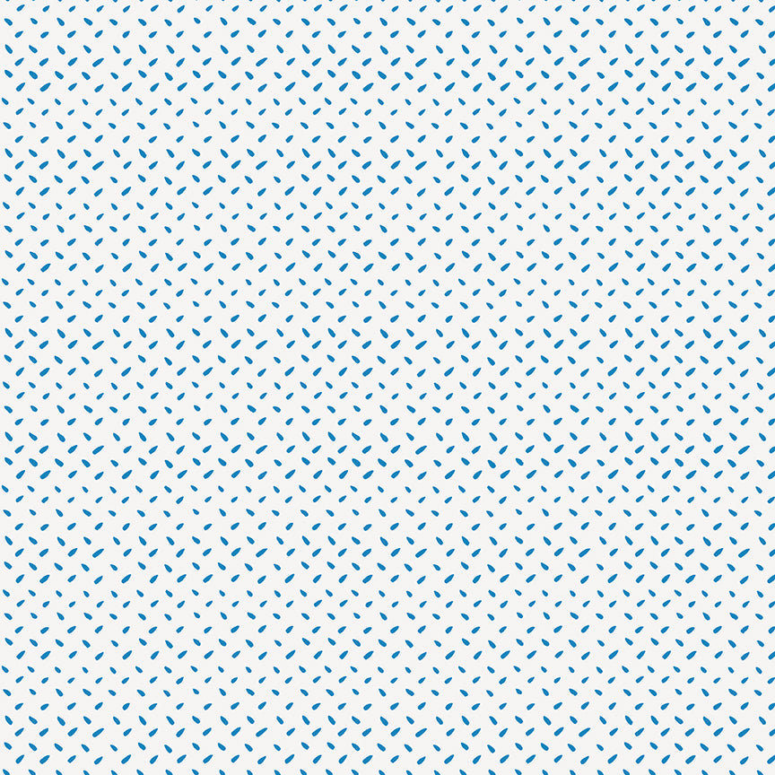 Poppies & Plumes Tonal Texture White for Riley Blake Fabrics C14296-WHITE