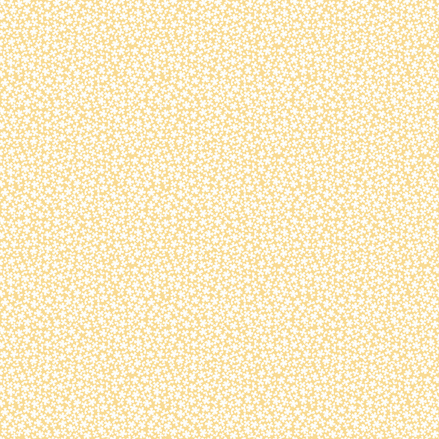 Sunshine and Sweet Tea Sweet Alyssum Sunshine for Riley Blake Fabrics C14326-SUNSHINE
