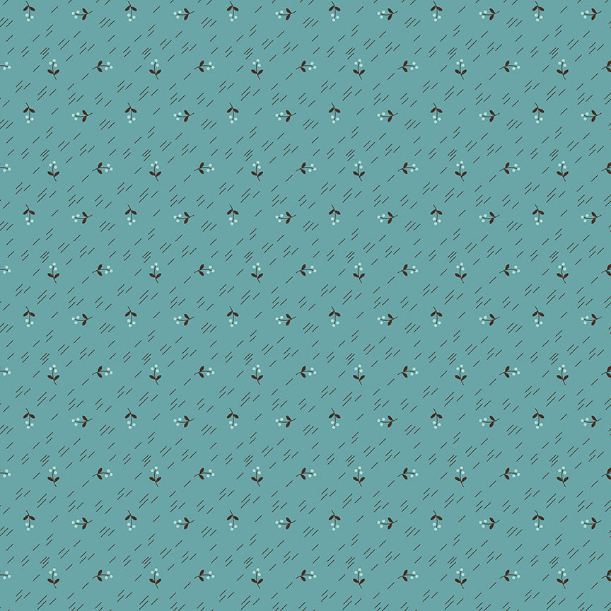 Autumn Berries Raindrop by Lori Holt for Riley Blake Fabrics C14652-RAINDROP, 1/2 yard increments