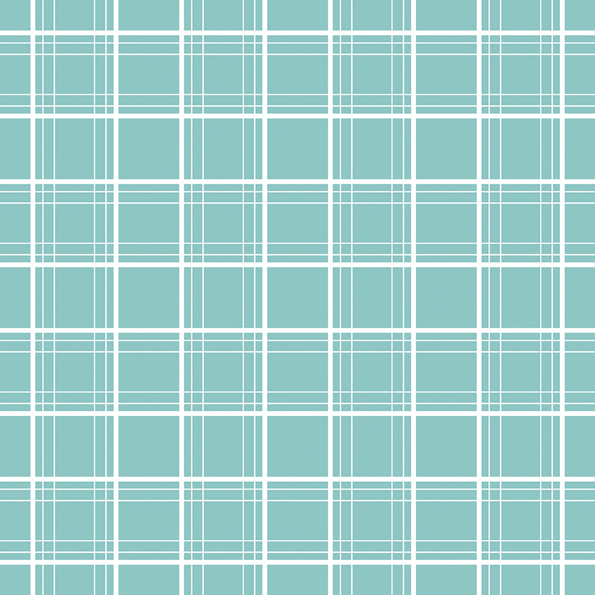 Ski Hill Ski Tracks Aqua by Corinne Wells for Riley Blake Designs C14774-AQUA, 1/2 yard increments