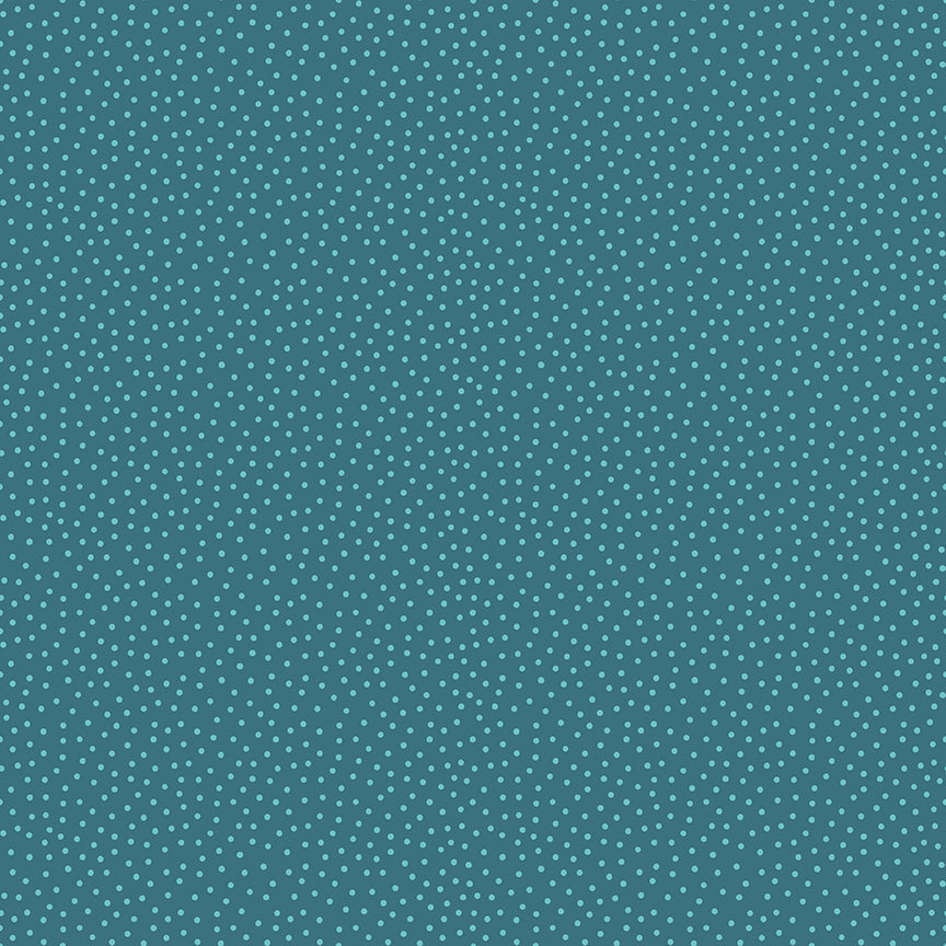 Gone Glamping Dots Blue by Lori Whitlock for Riley Blake Fabrics C14796-BLUE, 1/2 yard increments