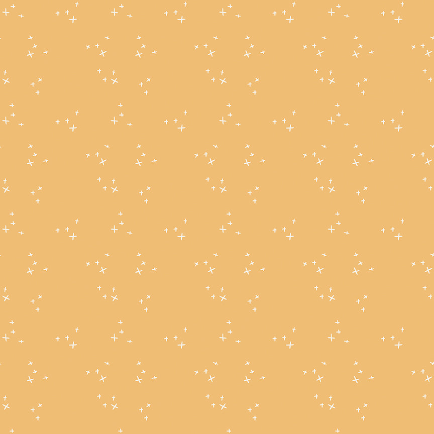 Pumpkin Spice Sparkle Gold by Simple Simon & Company for Riley Blake Fabrics C14994-GOLD, 1/2 yard increments