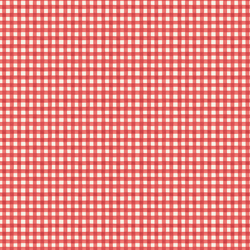 Cath Kidston Signature Collection by Cath Kidston of Riley Blake Designs C18375-RED, 1/2 yard increments
