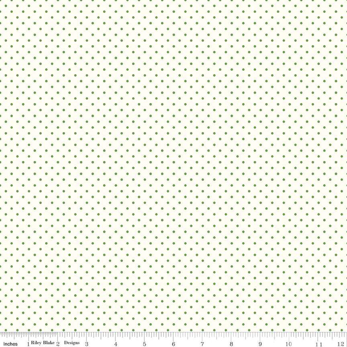 Swiss Dot On Cream Clover, C600-CLOVER