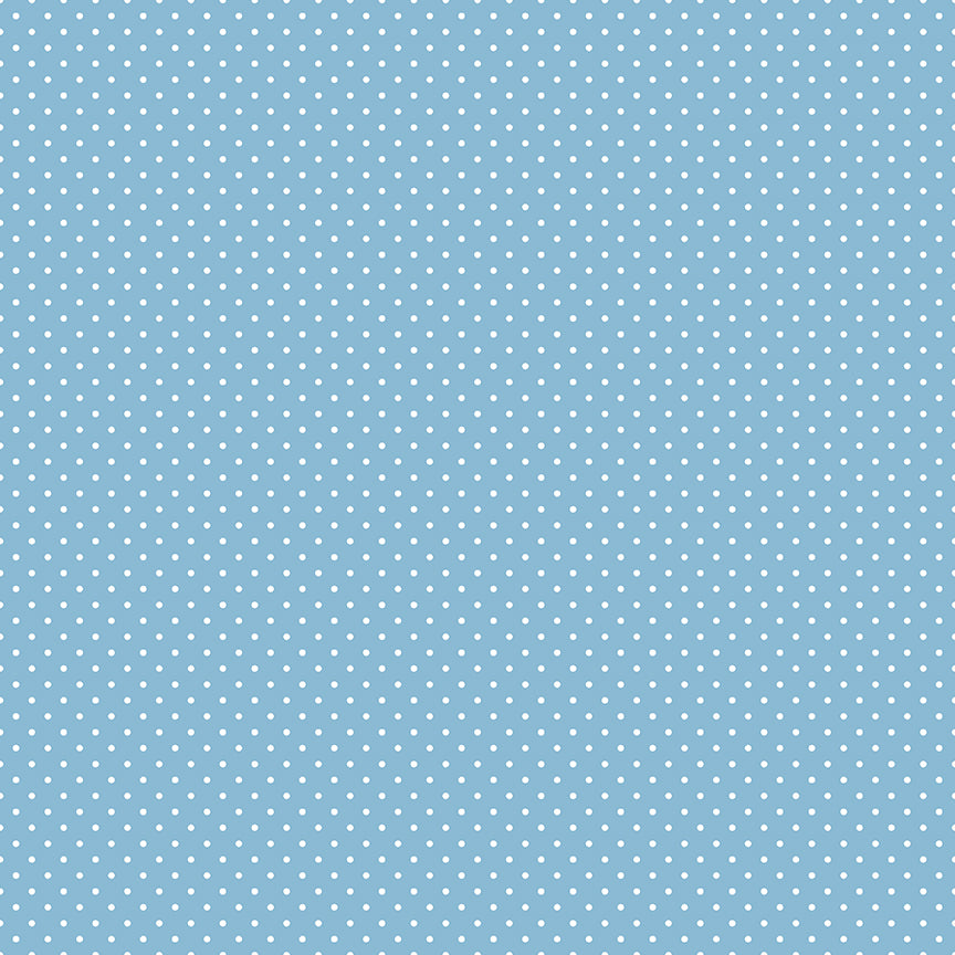 Swiss Dot White On Celestial Fabric by Riley Blake Designs, C670-CELESTIAL, 1/2 yard increments