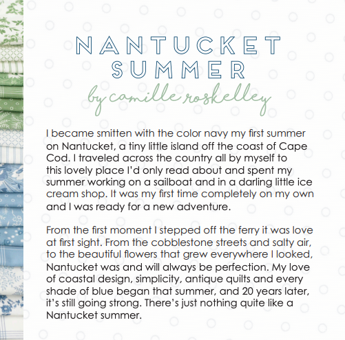 Nantucket Summer Stripes Navy by Camille Roskelley of Moda Fabrics 55267 13, 1/2 yard increments