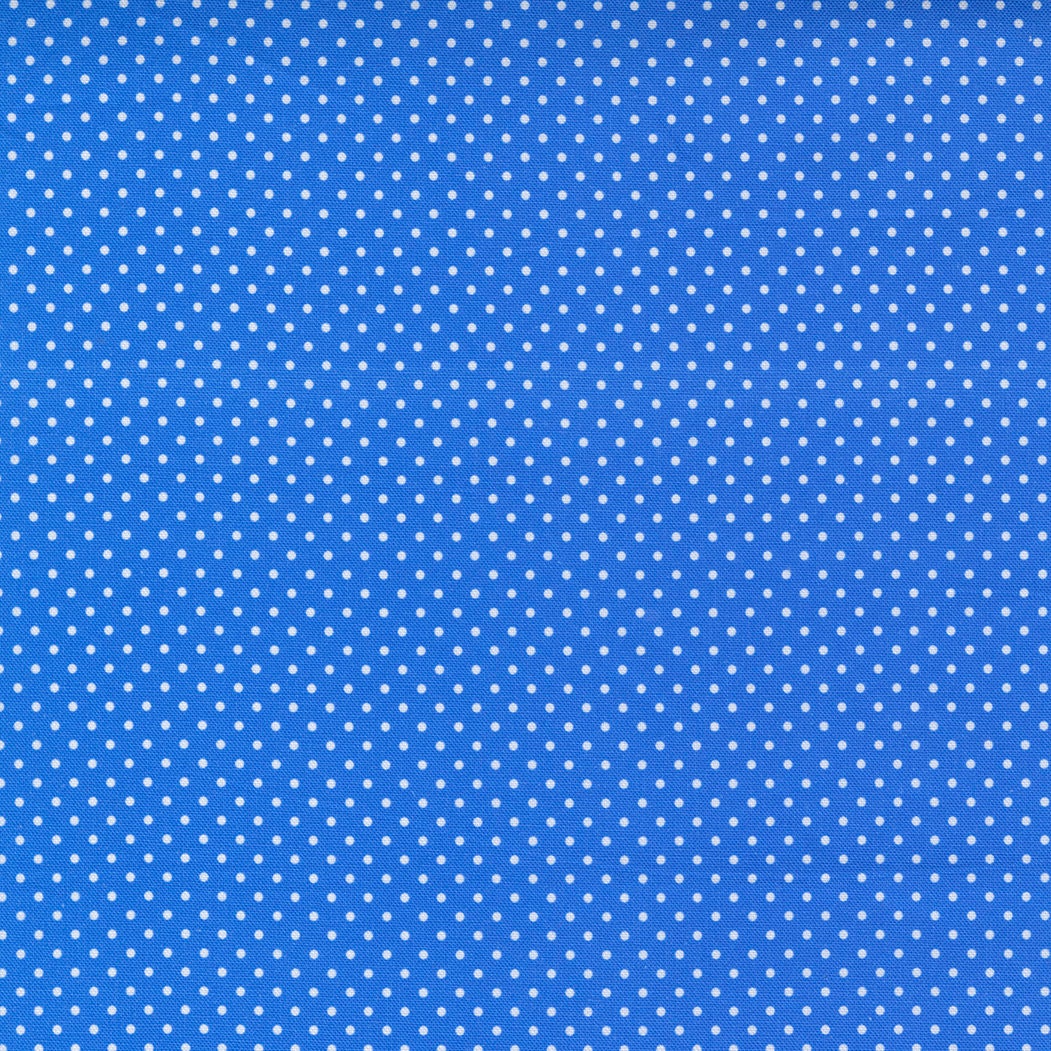 Holiday Essentials Americana Dot Basic Blue by Stacy Iest Hsu and Moda Fabrics 20737 45