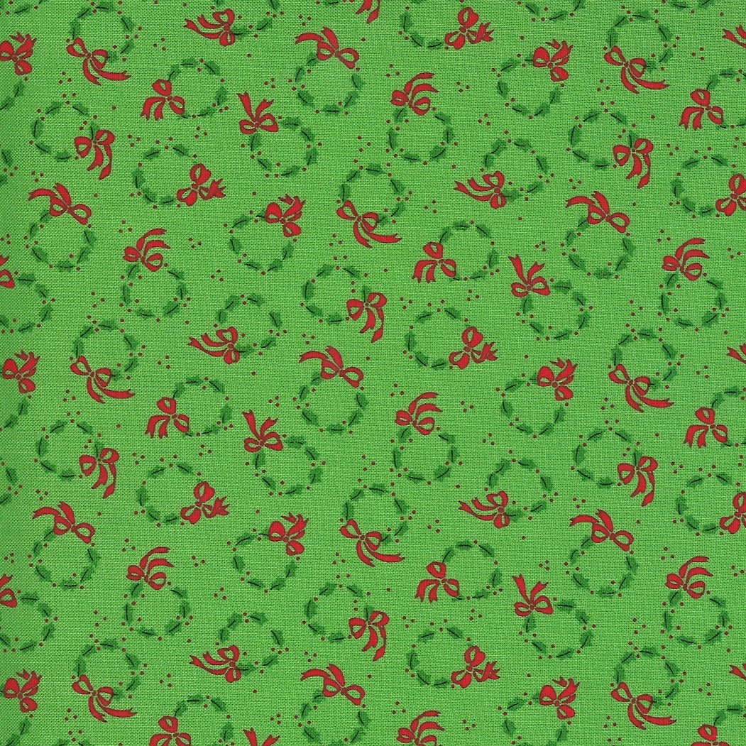 Merry and Bright Merry Wreaths Ever Green by Me and My Sister Designs and Moda Fabrics 22403 12