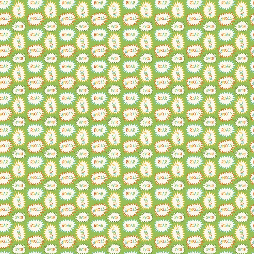 Eat Your Veggies Callouts Green by Sandy Gervais for Riley Blake Fabrics C11112-GREEN