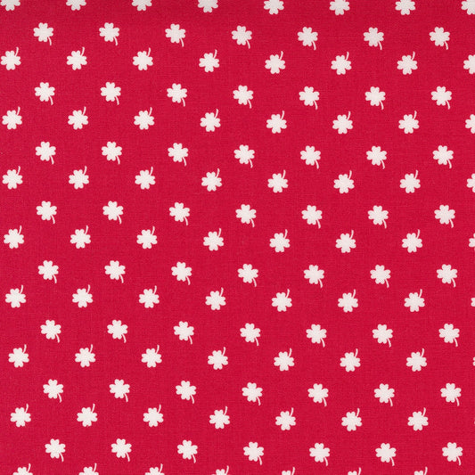 One Fine Day Clover St Patricks Day Red by Bonnie & Camille of Moda Fabrics Fabric Yardage 55233 11