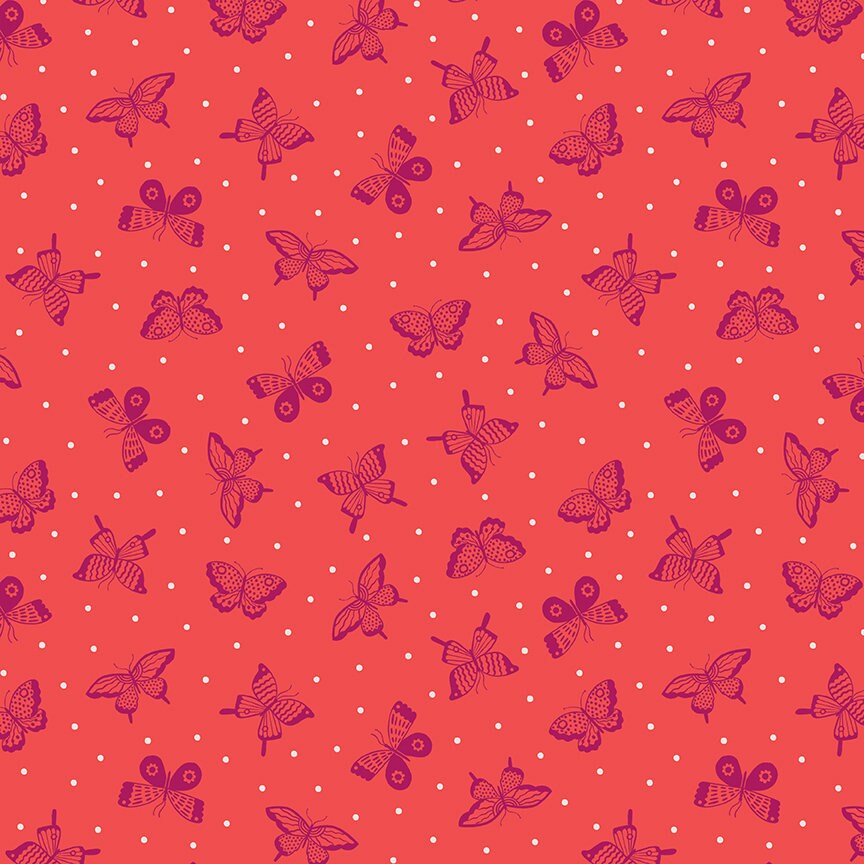 Sweet Picnic Kaleidoscope Poppy by Natàlia Juan Abelló for Riley Blake Designs C12094-POPPY