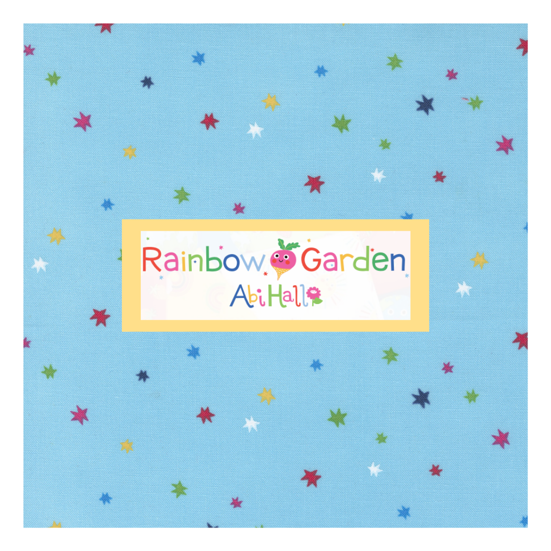 Rainbow Garden Curated Bundle (10 fabrics) by Abi Hall for Moda Fabrics, Half Yard and Fat Quarter Bundles