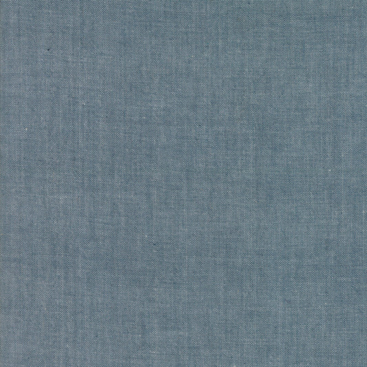 Moda Chambray Grey Fabric 12051 12