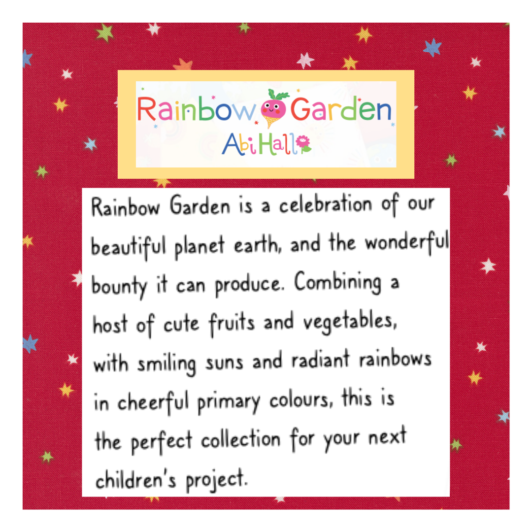 Rainbow Garden Curated Bundle (10 fabrics) by Abi Hall for Moda Fabrics, Half Yard and Fat Quarter Bundles