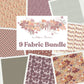 Evening on the Prairie by Melissa Gilbert for Riley Blake Designs, 9 Fabric Curated Half Yard and Fat Quarter Bundles