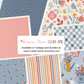 Blossoms and Blooms Curated Fat Quarter and Half Yard Bundle (7 fabrics) by Elena Amo for Moda Fabrics