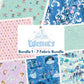 Wishes Bundle 1 by Jill Howarth Curated Fat Quarter and Half Yard Bundles (7 fabrics) by Riley Blake Designs