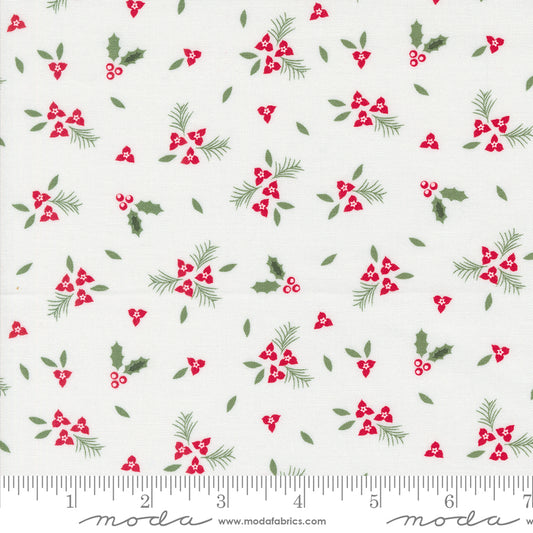 Starberry Pine Sprigs Ditsy Blender Off White by Corey Yoder of Moda Fabrics Fabric Yardage 29182 11, 1/2 yard increments