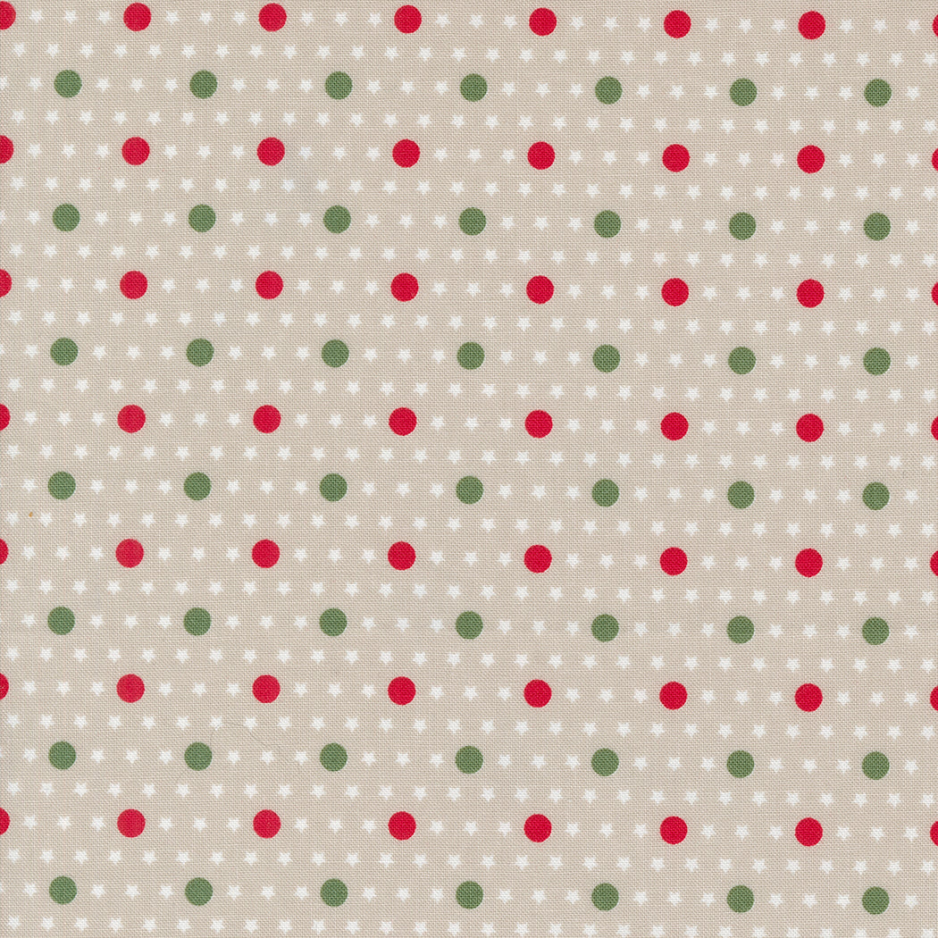 Starberry Polka Dot Stars Blender Stone by Corey Yoder of Moda Fabrics Fabric Yardage 29186 16, 1/2 yard increments