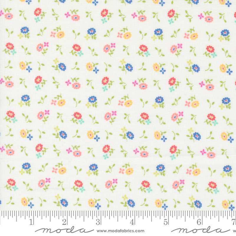 Cali Co Cameo Ditsy Cloud Multi by Corey Yoder of Moda Fabrics Fabric Yardage 29195 25, 1/2 yard increments