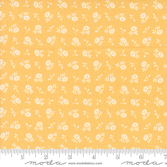 Cali Co Cameo Ditsy Goldenrod by Corey Yoder of Moda Fabrics Fabric Yardage 29195 35, 1/2 yard increments