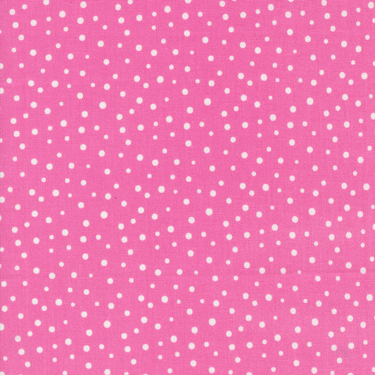 Cali Co Dottie Dot Dots Carnation by Corey Yoder of Moda Fabrics Fabric Yardage 29196 43, 1/2 yard increments