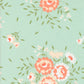 Abloom Springtime Rose Florals Robins Egg by Corey Yoder of Moda Fabrics, 29210 18, 1/2 yard increments