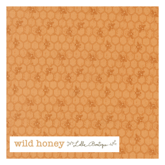 Wild Honey Curated Fat Quarter and Half Yard Bundle (7 fabrics) by Lella Boutique for Moda Fabrics