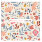 Blossoms and Blooms Curated Fat Quarter and Half Yard Bundle (7 fabrics) by Elena Amo for Moda Fabrics