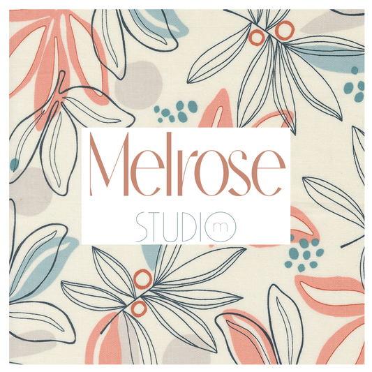 Melrose Curated Bundle (6 fabrics) by Studio M for Moda Fabrics, Half Yard and Fat Quarter Bundles