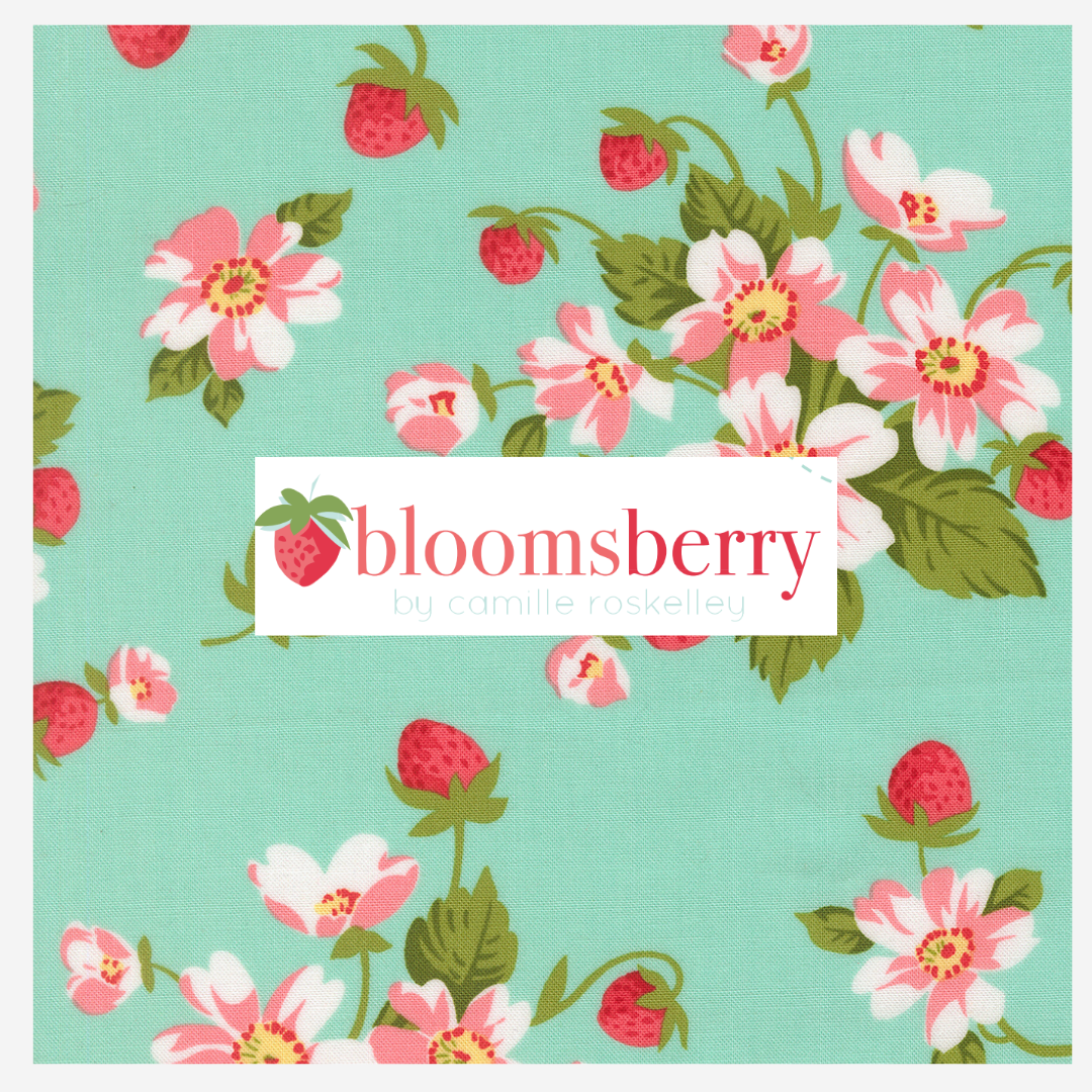 Bloomsberry by Camille Roskelley Curated Fat Quarter and Half Yard Bundles (8 fabrics) by Moda Fabrics