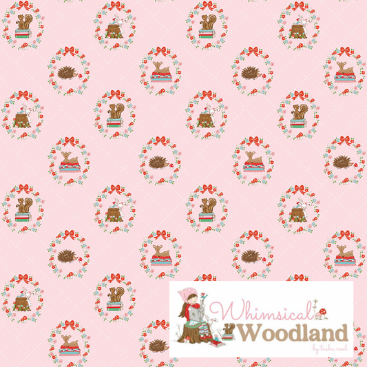 Whimsical Woodland Curated Half Yard and Fat Quarter Bundles (8 fabrics) by Tasha Noel for Riley Blake Fabrics