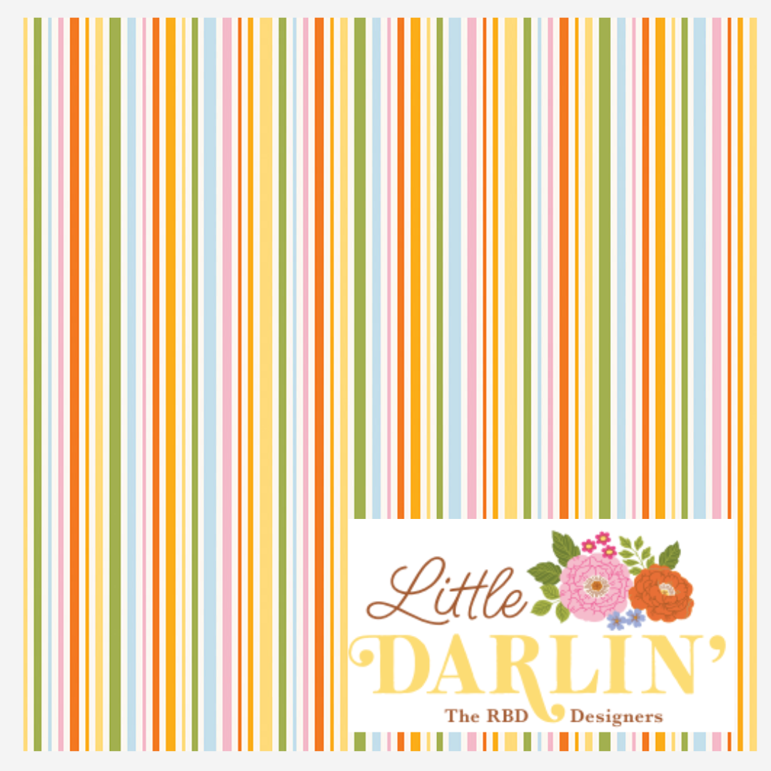 Little Darlin' for Riley Blake Fabrics (7 fabrics), Curated Half Yard and Fat Quarter Bundles