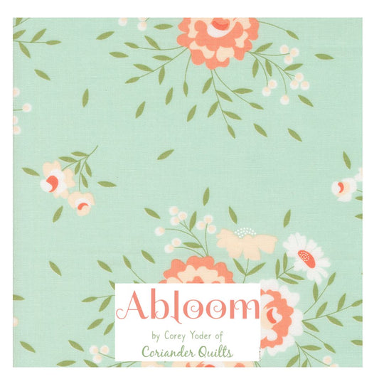 Abloom by Corey Yoder for Moda Fabrics, Half Yard and Fat Quarter Bundles (7 fabrics)
